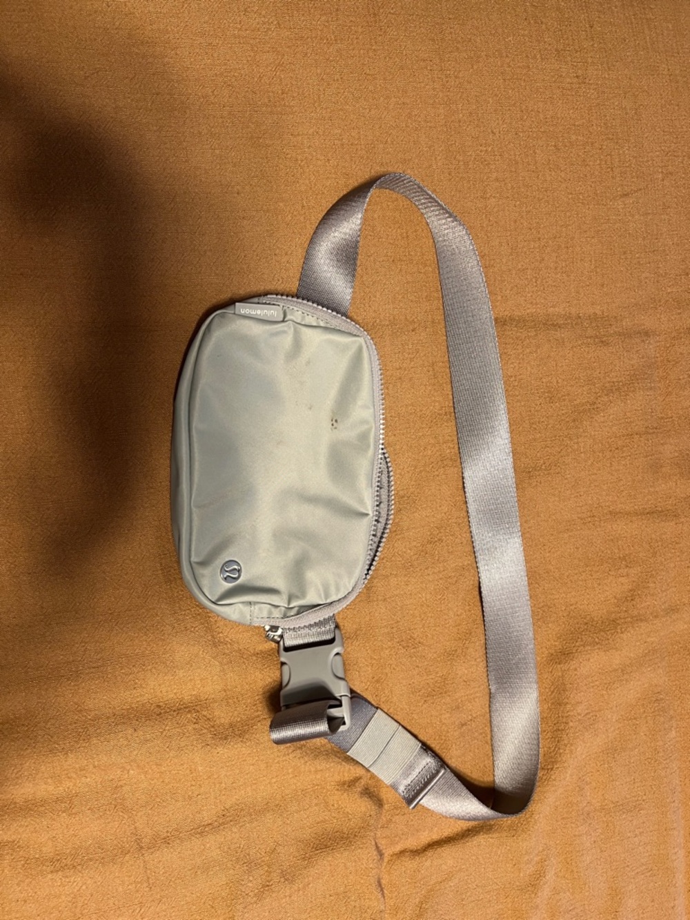 lululemon athletica Light Gray Sling Belt Bag